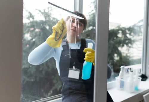 Nettoyage de vitres intérieures et extérieures à Olmo